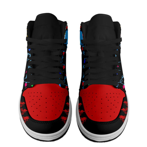 Tubopro Stranger Things AJ1 High Sneakers Shoes For Men And Women - Image 2