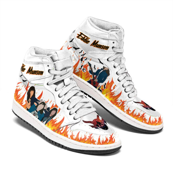 Tubopro Stranger Things AJ1 High Sneakers Shoes For Men And Women - Image 2