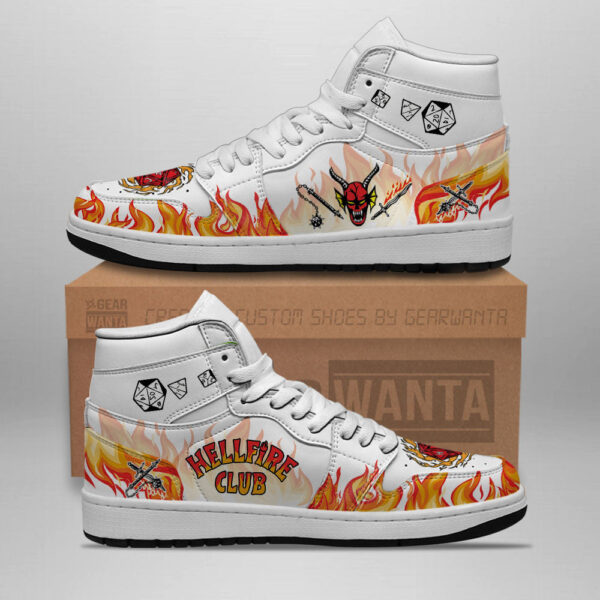 Tubopro Stranger Things AJ1 High Sneakers Shoes For Men And Women