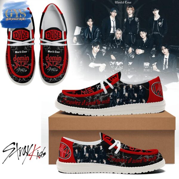 Tubopro Stray Kids Dominate Personalized Hey Dude Shoes For Men And Women