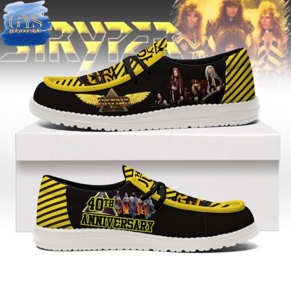 Tubopro Stryper Band Personalized Hey Dude Shoes For Men And Women
