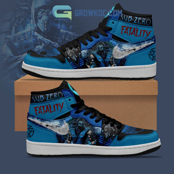 Tubopro Sub Zero Fatality AJ1 High Sneakers Shoes For Men And Women