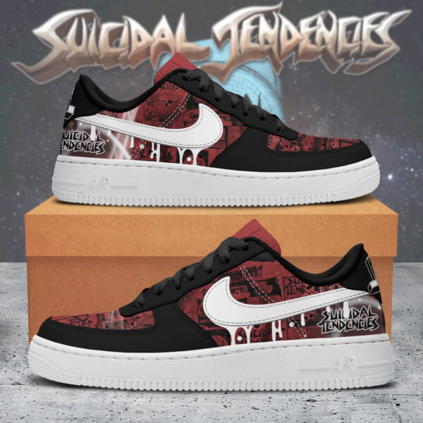 Tubopro Suicidal Tendencies Air Low-Top Sneakers Shoes For Men And Women - Image 3