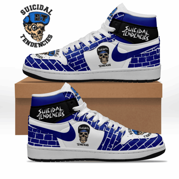 Tubopro Suicidal Tendencies AJ1 High Sneakers Shoes For Men And Women