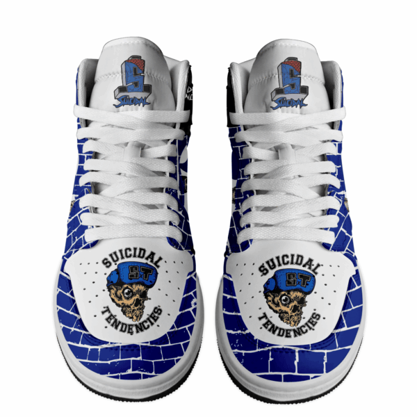 Tubopro Suicidal Tendencies AJ1 High Sneakers Shoes For Men And Women - Image 2
