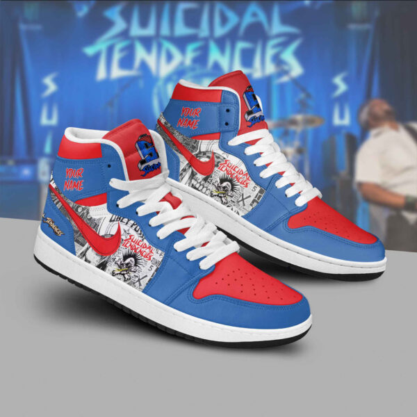 Tubopro Suicidal Tendencies AJ1 High Sneakers Shoes For Men And Women