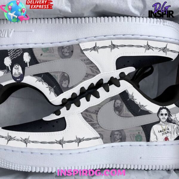 Tubopro Suicideboy Air Low-Top Sneakers Shoes For Men And Women - Image 4