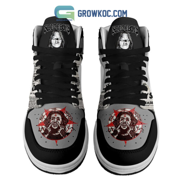 Tubopro Suicideboy AJ1 High Sneakers Shoes For Men And Women - Image 2