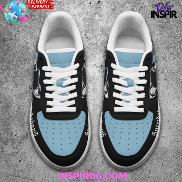 Tubopro Suicideboy Grey Day Air Low-Top Sneakers Shoes For Men And Women - Image 3