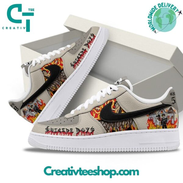 Tubopro SuicideBoys Air Low-Top Sneakers Shoes For Men And Women - Image 2