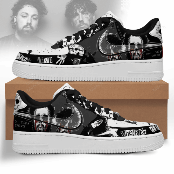 Tubopro Suicideboys Air Low-Top Sneakers Shoes For Men And Women