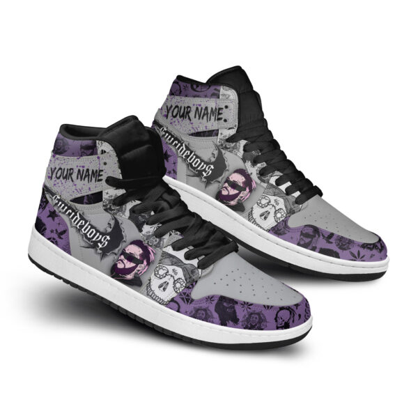 Tubopro Suicideboys AJ1 High Sneakers Shoes For Men And Women - Image 2