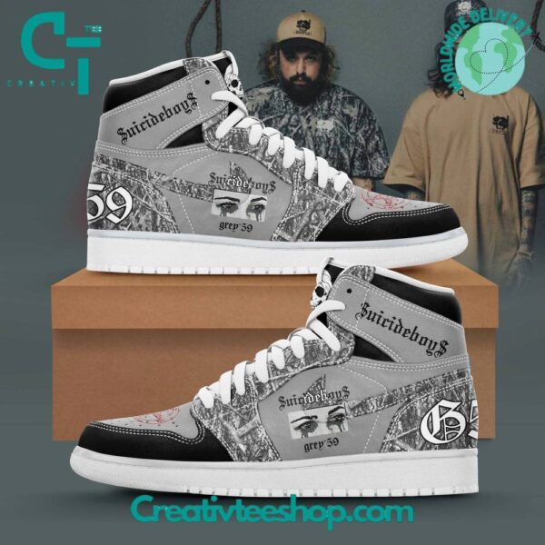 Tubopro Suicideboys AJ1 High Sneakers Shoes For Men And Women