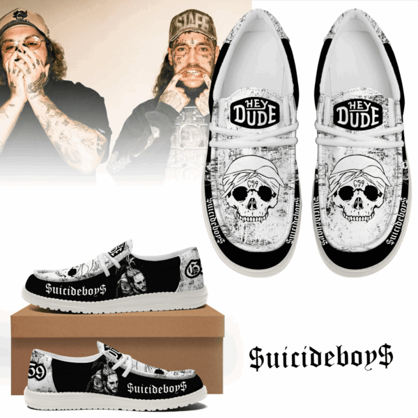 Tubopro Suicideboys Personalized Hey Dude Shoes For Men And Women