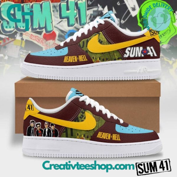 Tubopro Sum 41 Heaven & Hell Air Low-Top Sneakers Shoes For Men And Women