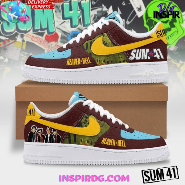 Tubopro Sum 41 Heaven & Hell Air Low-Top Sneakers Shoes For Men And Women