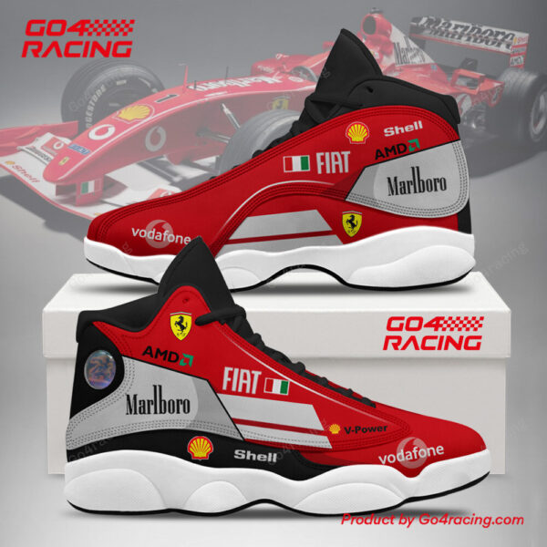 Tubopro Sumacher Ferrari AJ13 Sneakers Shoes For Men And Women
