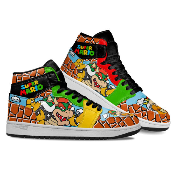 Tubopro Super Mario AJ1 High Sneakers Shoes For Men And Women - Image 3