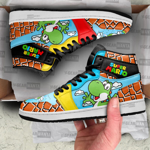 Tubopro Super Mario AJ1 High Sneakers Shoes For Men And Women