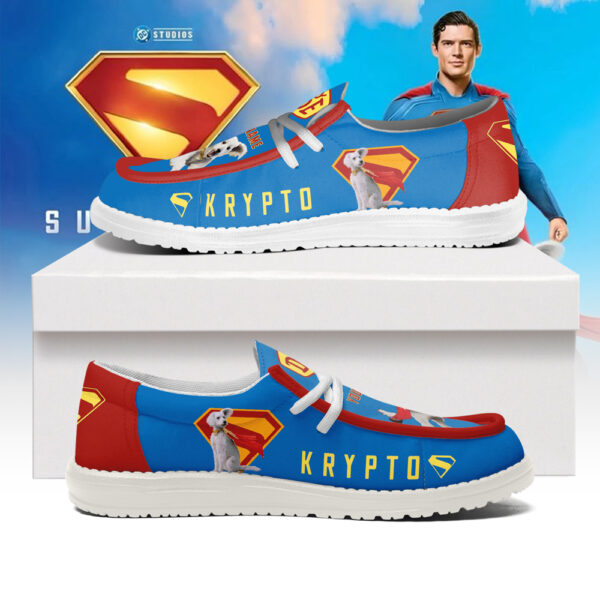 Tubopro Superman Personalized Hey Dude Shoes For Men And Women - Image 3