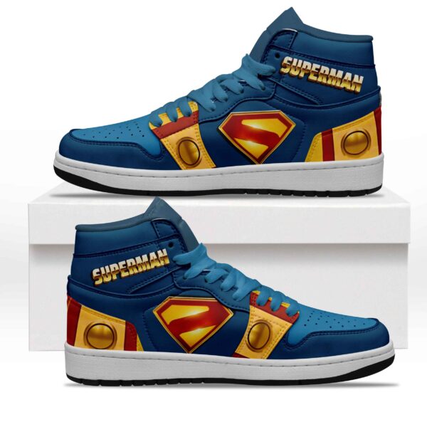 Tubopro SupermanAJ1 High Sneakers Shoes For Men And Women - Image 2