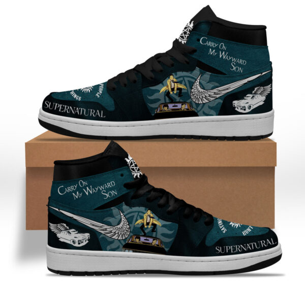 Tubopro Supernatural AJ1 High Sneakers Shoes For Men And Women - Image 2