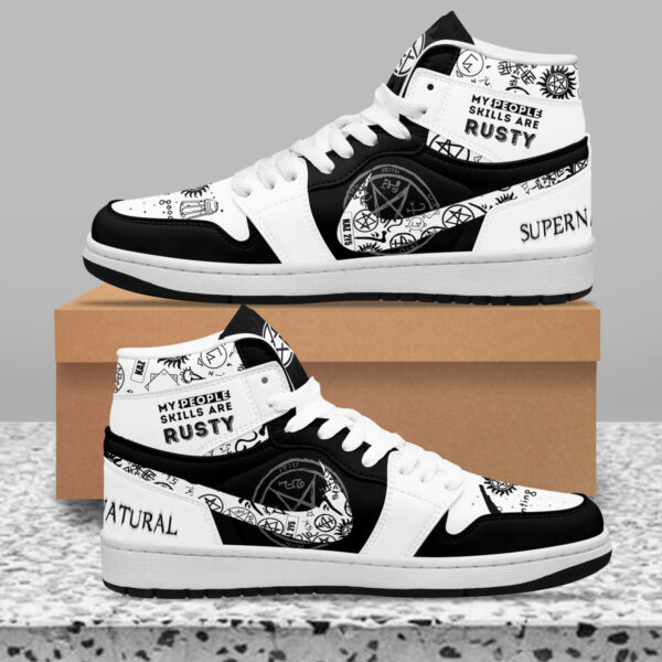Tubopro Supernatural AJ1 High Sneakers Shoes For Men And Women - Image 2