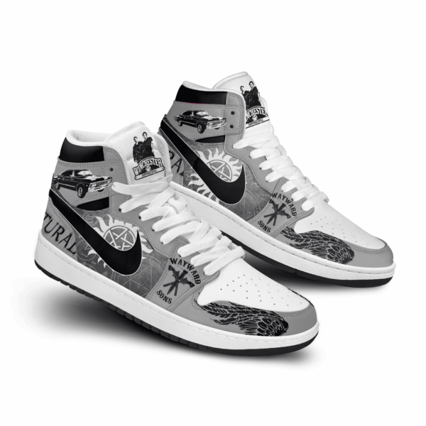 Tubopro Supernatural AJ1 High Sneakers Shoes For Men And Women - Image 2