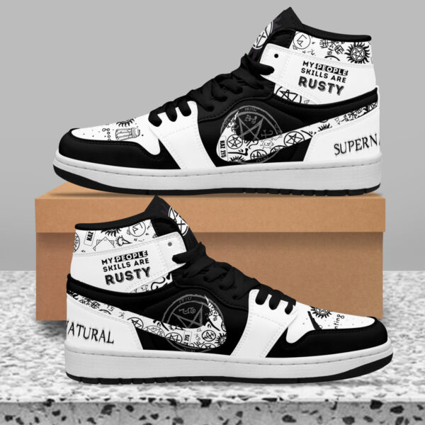 Tubopro Supernatural AJ1 High Sneakers Shoes For Men And Women - Image 2
