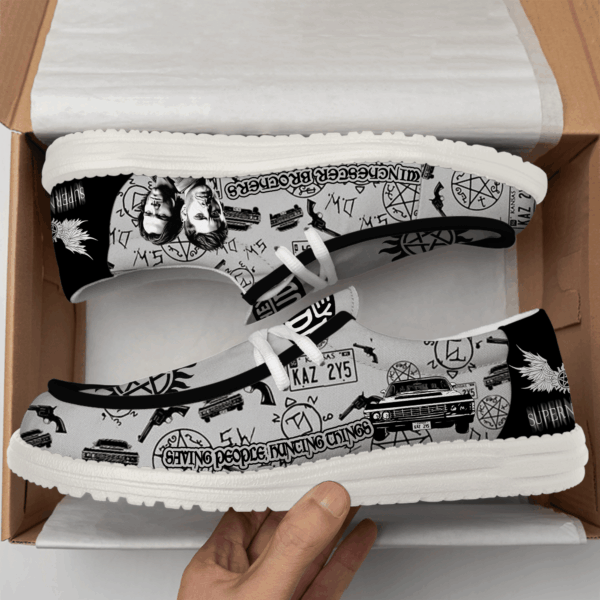 Tubopro Supernatural Personalized Hey Dude Shoes For Men And Women - Image 4