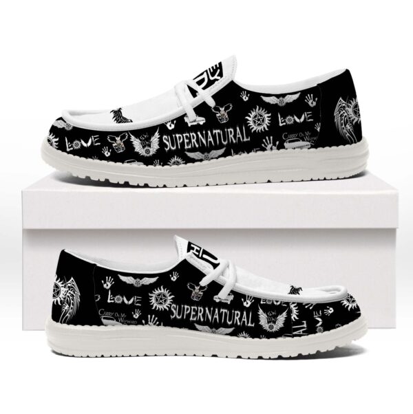 Tubopro Supernatural Personalized Hey Dude Shoes For Men And Women - Image 2