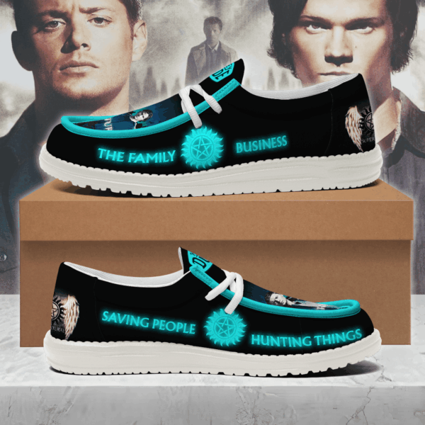 Tubopro Supernatural Personalized Hey Dude Shoes For Men And Women