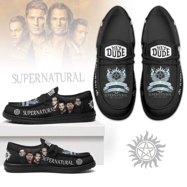 Tubopro Supernatural Personalized Hey Dude Shoes For Men And Women