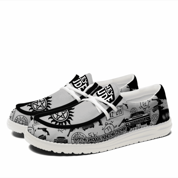 Tubopro Supernatural Personalized Hey Dude Shoes For Men And Women - Image 2
