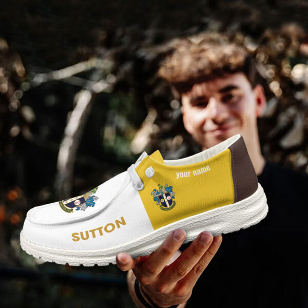 Tubopro Sutton United Personalized Hey Dude Shoes For Men And Women - Image 2