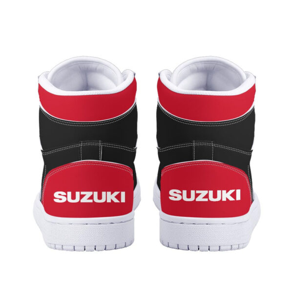 Tubopro Suzuki Motors AJ1 High Sneakers Shoes For Men And Women - Image 4