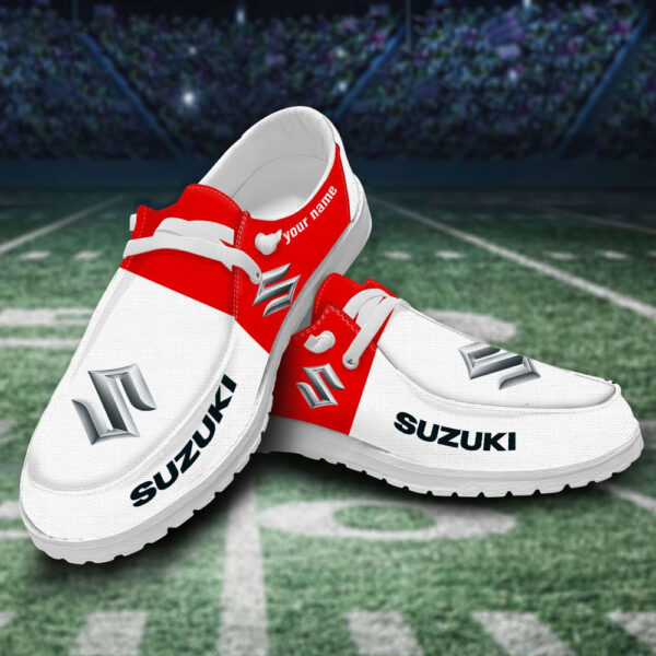 Tubopro Suzuki Personalized Hey Dude Shoes For Men And Women