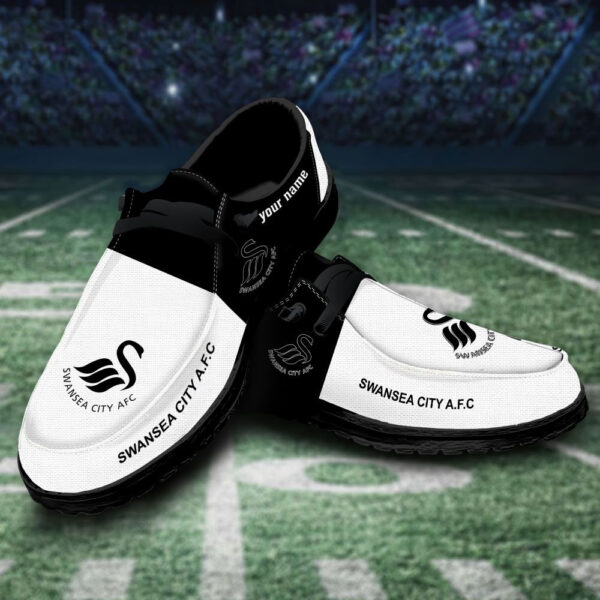 Tubopro Swansea City A.F.C Personalized Hey Dude Shoes For Men And Women - Image 3