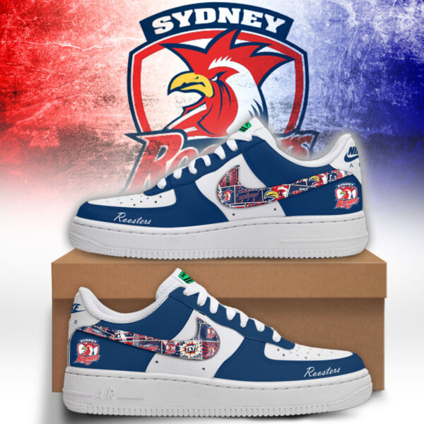 Tubopro Sydney Roosters Air Low-Top Sneakers Shoes For Men And Women