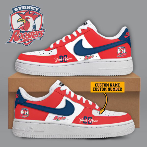 Tubopro Sydney Roosters Air Low-Top Sneakers Shoes For Men And Women