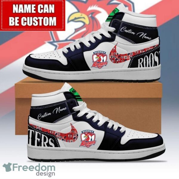 Tubopro Sydney Roosters AJ1 High Sneakers Shoes For Men And Women