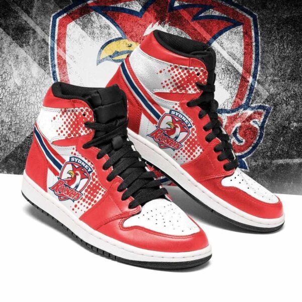 Tubopro Sydney Roosters NRL AJ1 High Sneakers Shoes For Men And Women