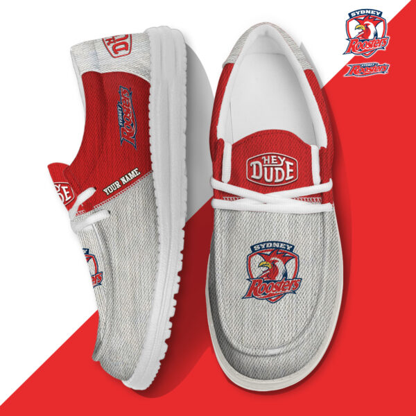 Tubopro Sydney Roosters Personalized Hey Dude Shoes For Men And Women