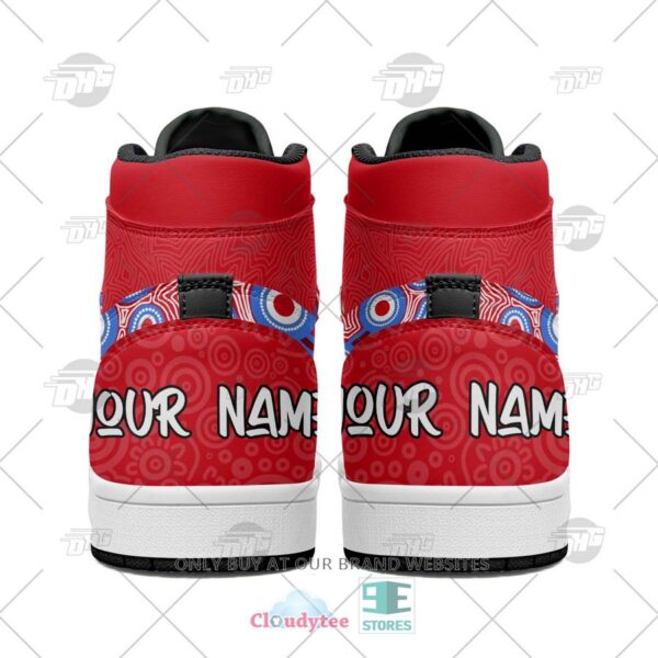 Tubopro Sydney Swans AFL AJ1 High Sneakers Shoes For Men And Women - Image 6