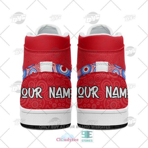 Tubopro Sydney Swans AFL AJ1 High Sneakers Shoes For Men And Women - Image 5