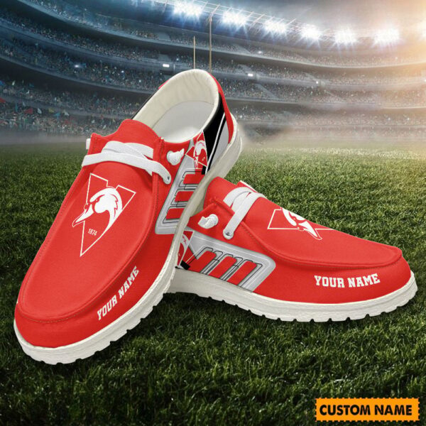 Tubopro Sydney Swans Personalized Hey Dude Shoes For Men And Women
