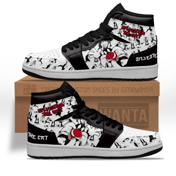 Tubopro Sylvester The Cat AJ1 High Sneakers Shoes For Men And Women