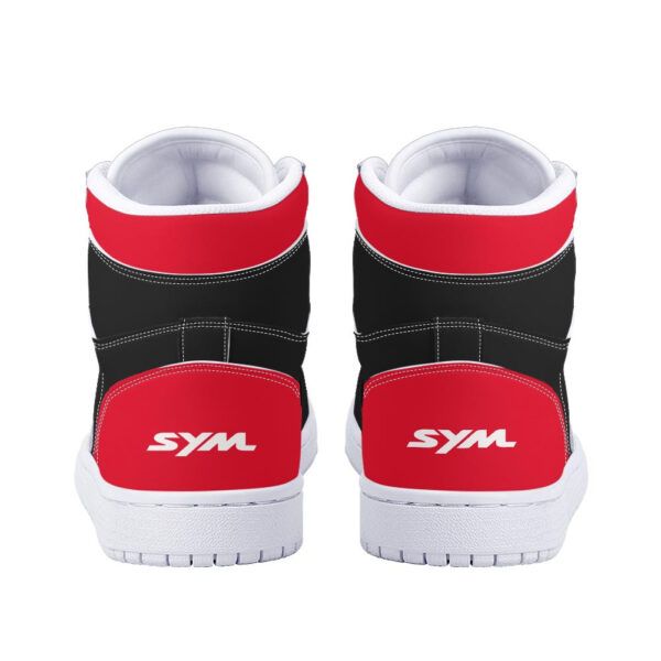 Tubopro SYM Motors AJ1 High Sneakers Shoes For Men And Women - Image 4