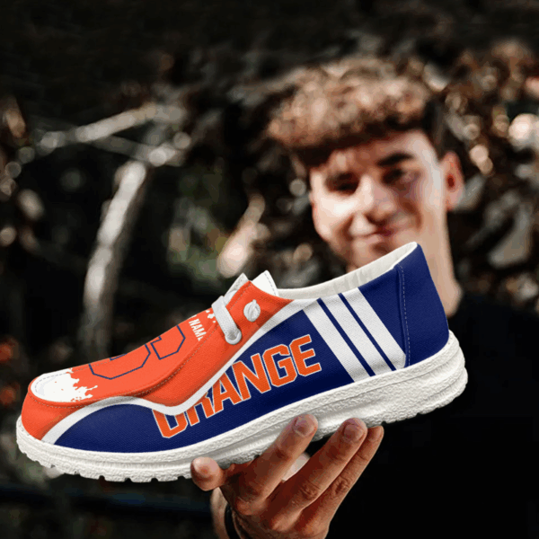 Tubopro Syracuse Orange Hey Dude Shoes For Men And Women - Image 3