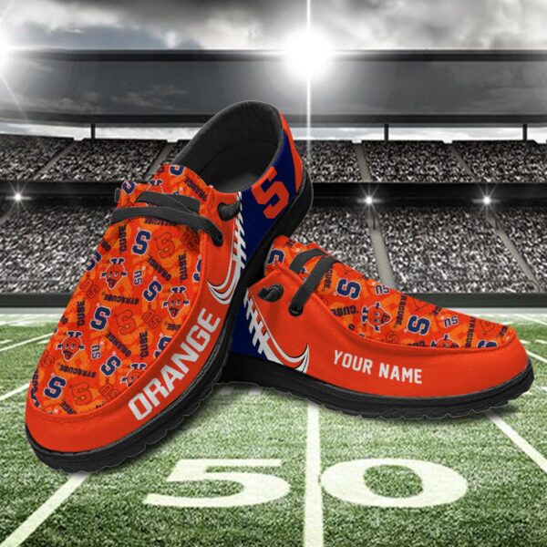Tubopro Syracuse Orange Hey Dude Shoes For Men And Women - Image 2